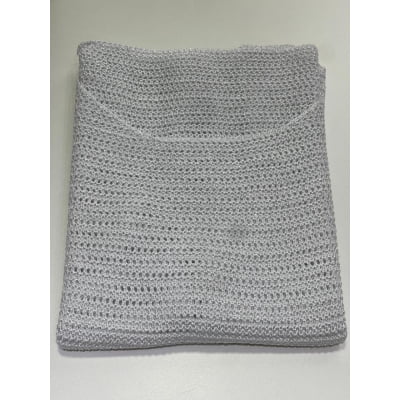 REGATA CROCHE COM BRILHO